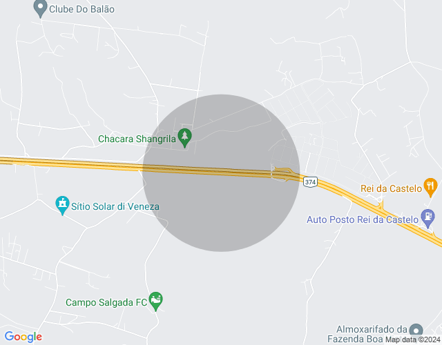 Imóvel no mapa