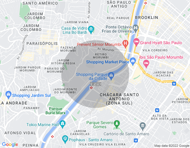 Imóvel no mapa