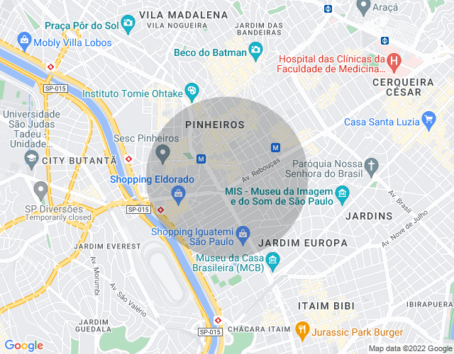 Imóvel no mapa