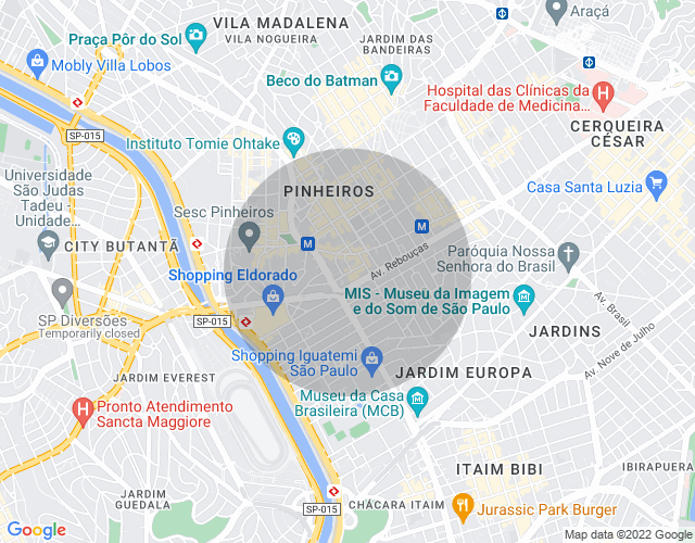 Imóvel no mapa
