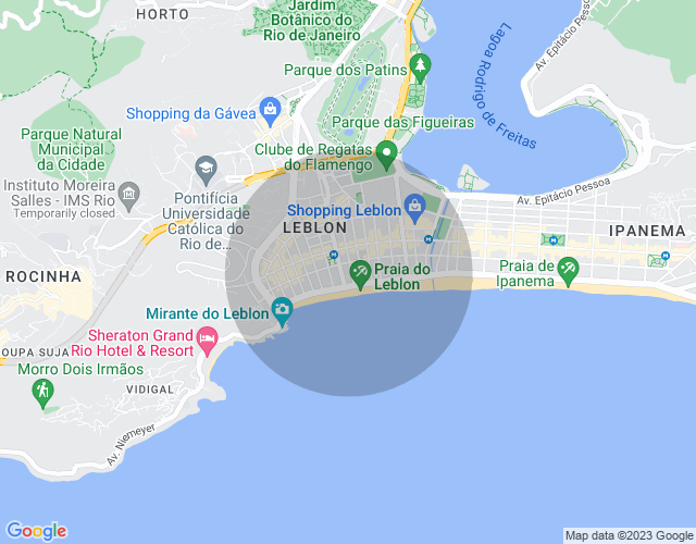 Imóvel no mapa