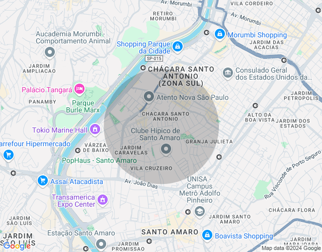 Imóvel no mapa