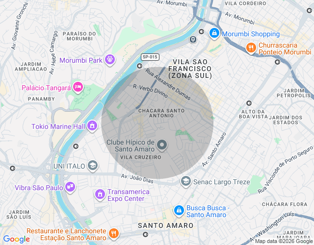 Imóvel no mapa