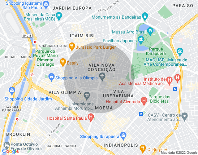 Imóvel no mapa
