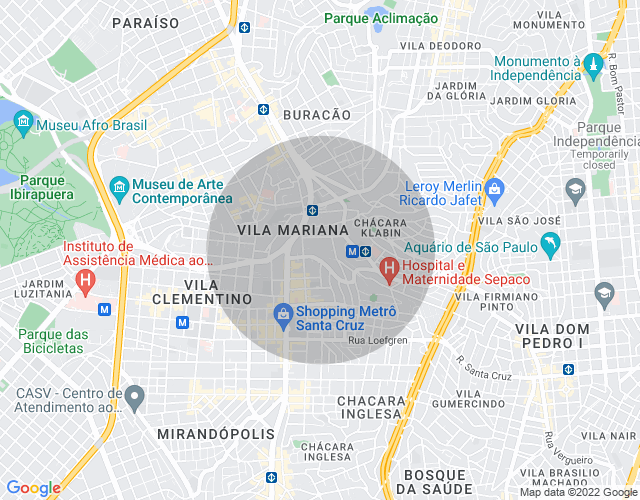 Imóvel no mapa