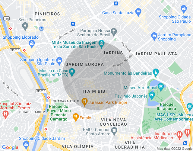 Imóvel no mapa