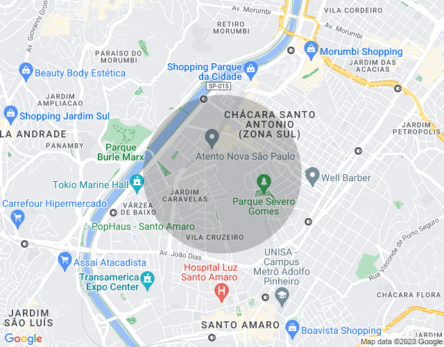 Imóvel no mapa