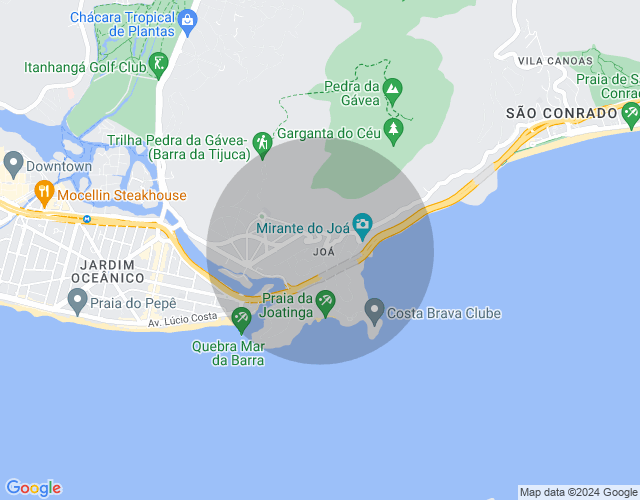 Imóvel no mapa