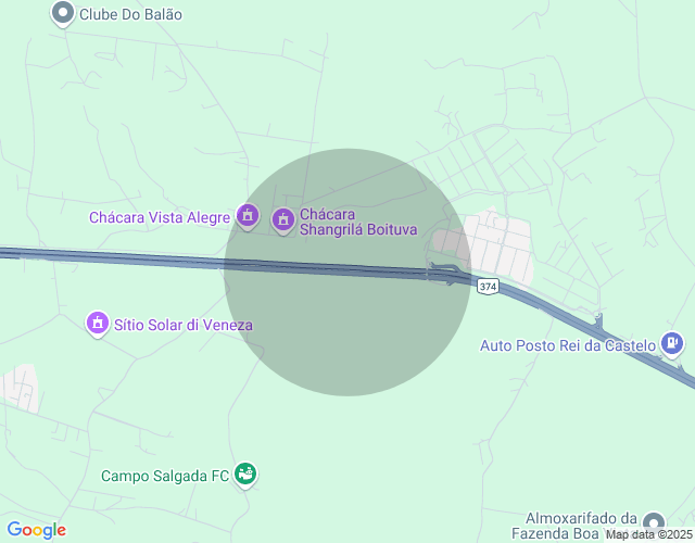 Imóvel no mapa