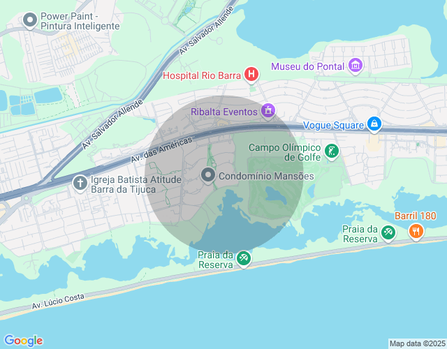 Imóvel no mapa