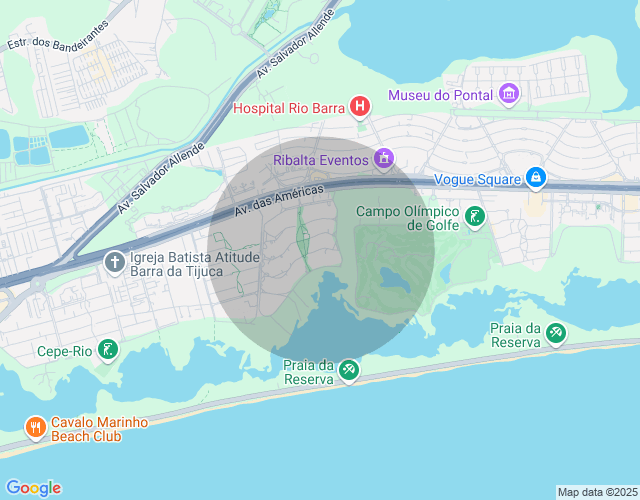 Imóvel no mapa
