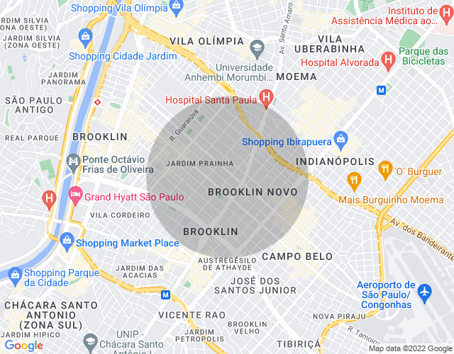 Imóvel no mapa