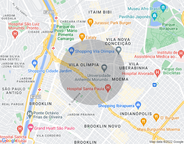 Imóvel no mapa