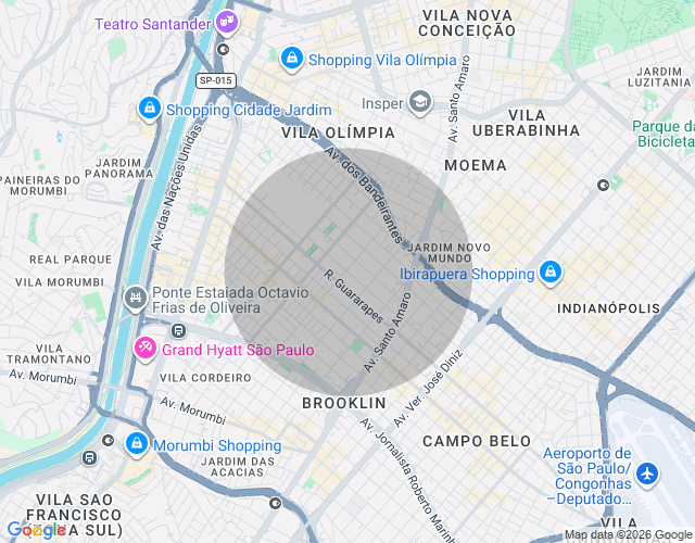 Imóvel no mapa
