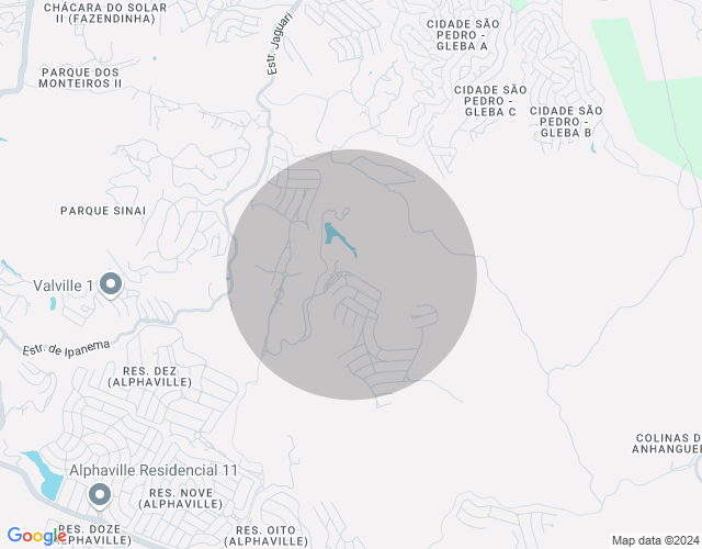 Imóvel no mapa