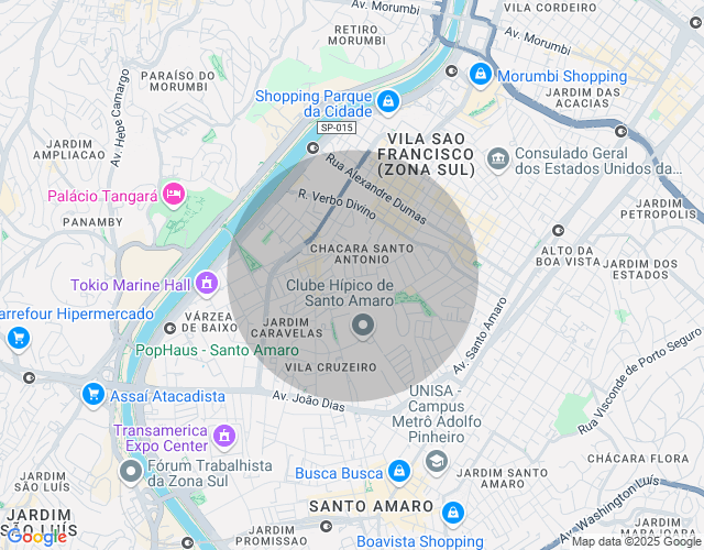 Imóvel no mapa