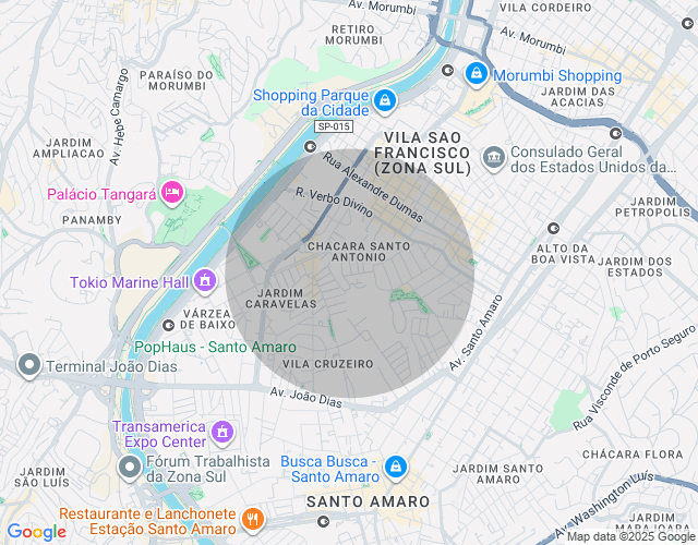 Imóvel no mapa