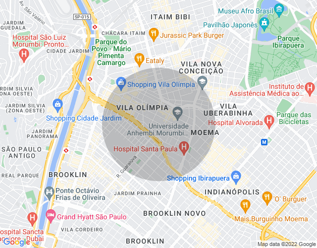 Imóvel no mapa