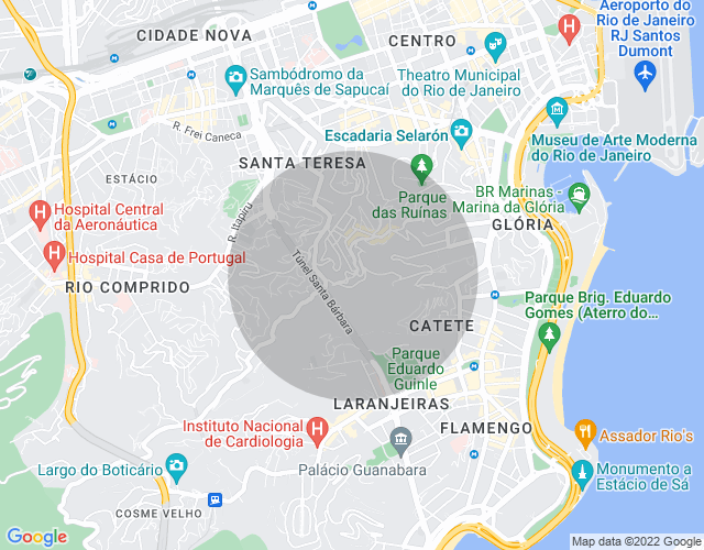 Imóvel no mapa