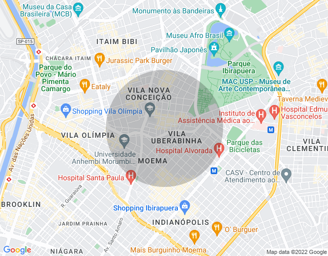 Imóvel no mapa