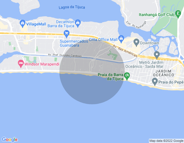 Imóvel no mapa