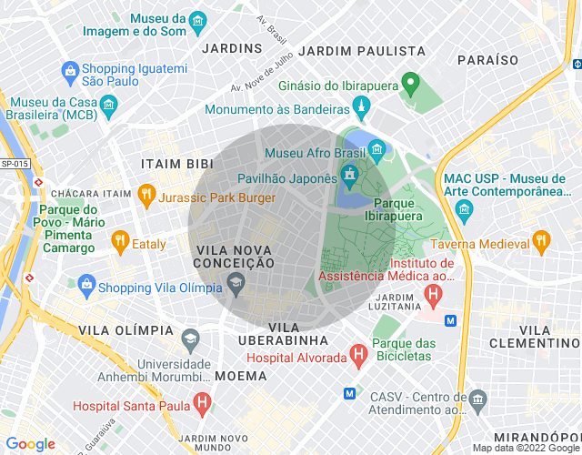 Imóvel no mapa