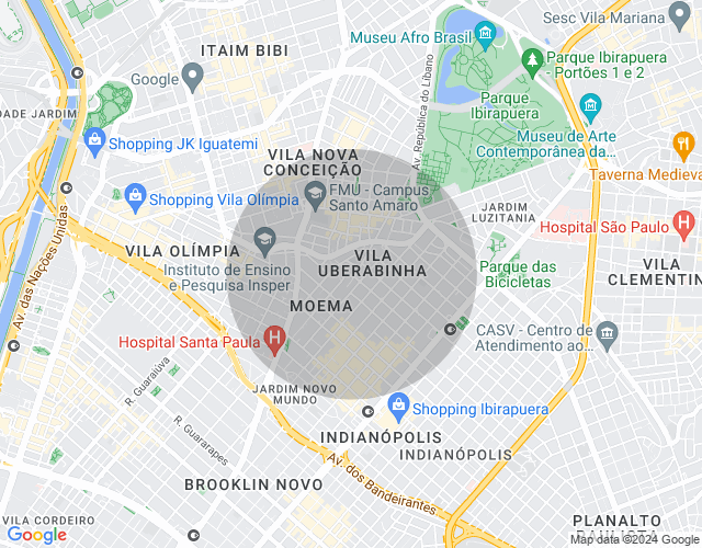 Imóvel no mapa
