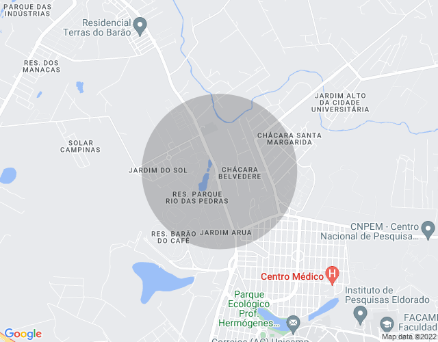 Imóvel no mapa