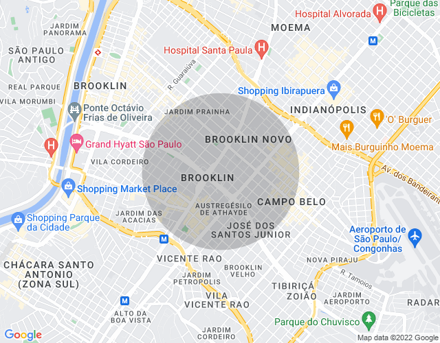 Imóvel no mapa