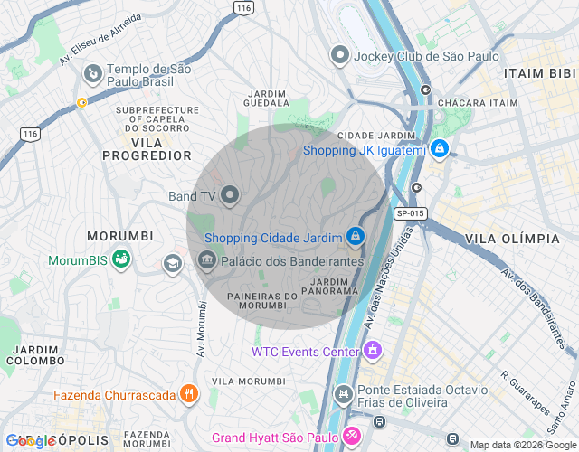 Imóvel no mapa