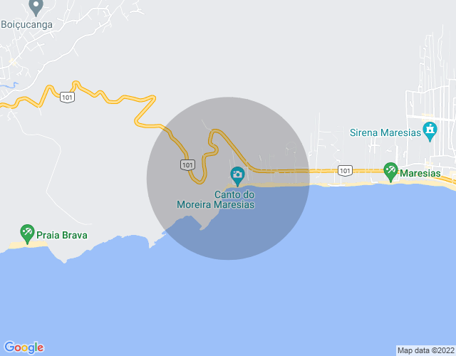 Imóvel no mapa