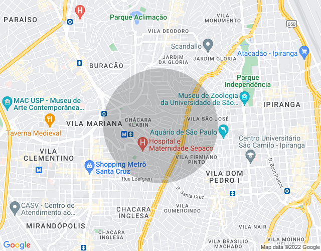 Imóvel no mapa