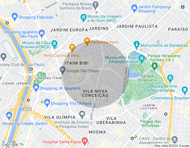 Imóvel no mapa