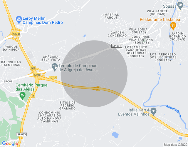 Imóvel no mapa