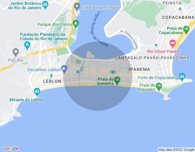 Imóvel no mapa