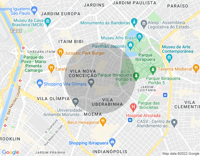 Imóvel no mapa
