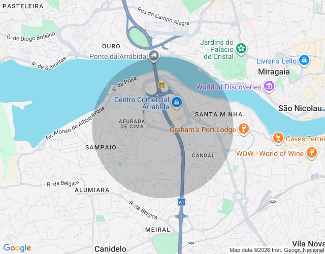Imóvel no mapa