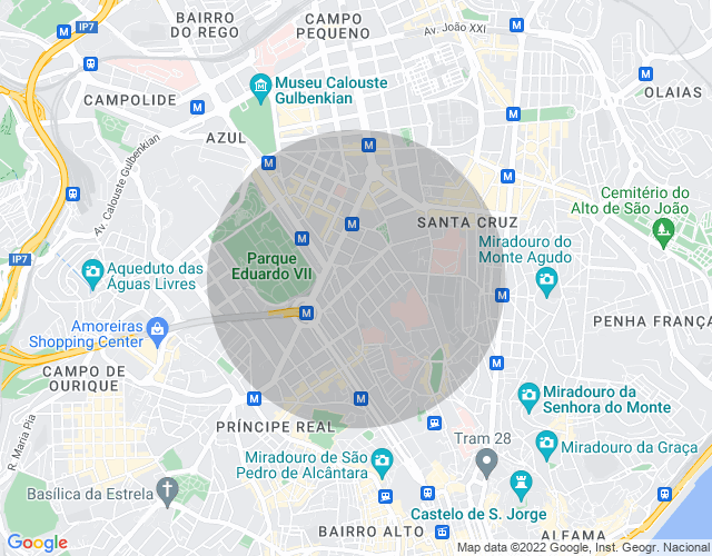 Imóvel no mapa