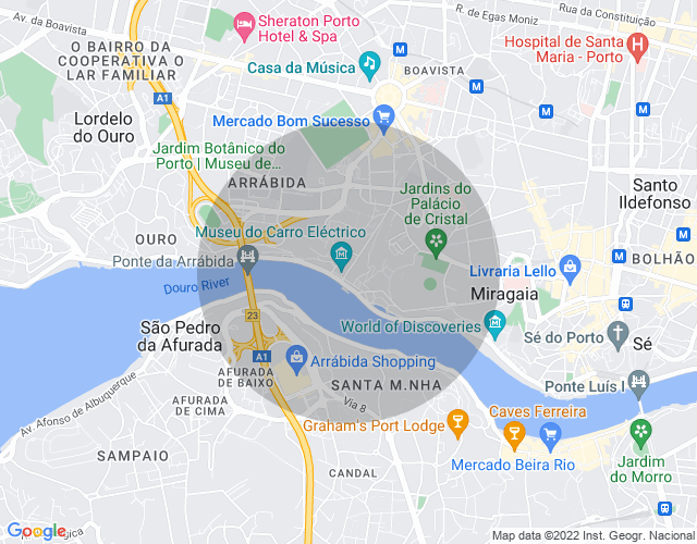 Imóvel no mapa