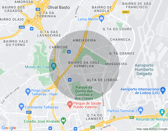 Imóvel no mapa