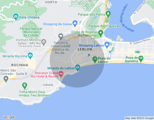 Imóvel no mapa