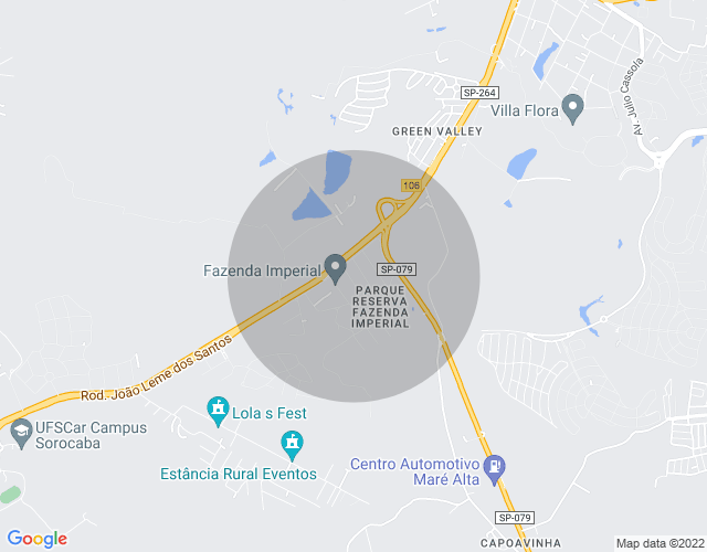 Imóvel no mapa