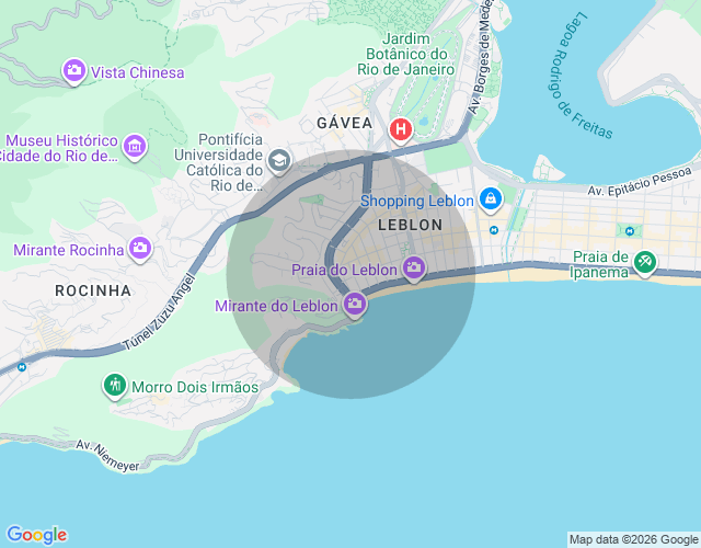 Imóvel no mapa