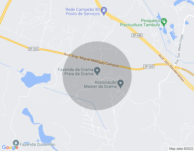 Imóvel no mapa