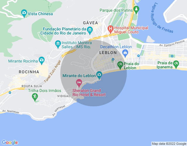 Imóvel no mapa