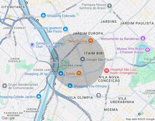 Imóvel no mapa