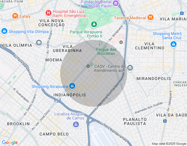 Imóvel no mapa