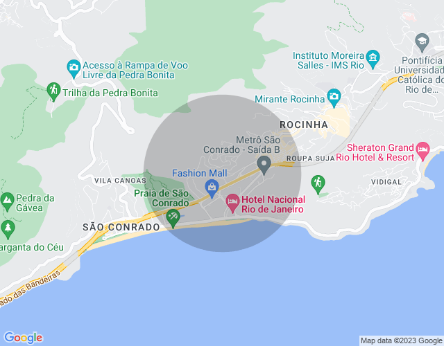 Imóvel no mapa