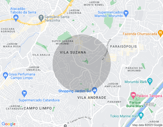 Imóvel no mapa