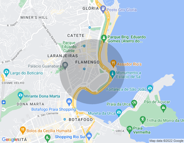 Imóvel no mapa